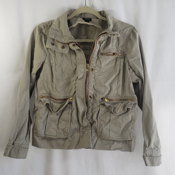 J. Crew Jackets & Blazers - !SALE 5 FOR $25! J. Crew Cargo Zip Up Jacket